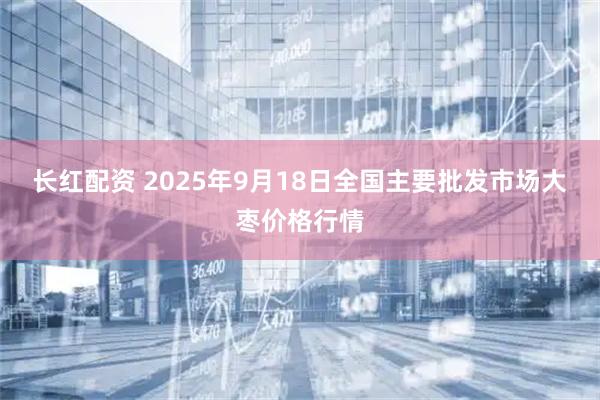 长红配资 2025年9月18日全国主要批发市场大枣价格行情