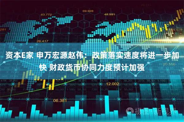 资本E家 申万宏源赵伟：政策落实速度将进一步加快 财政货币协同力度预计加强